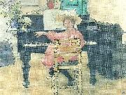 den blivande divan-brita, Carl Larsson